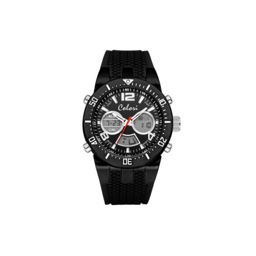 Horloges Colori Digital Sports Watch zwart 46mm